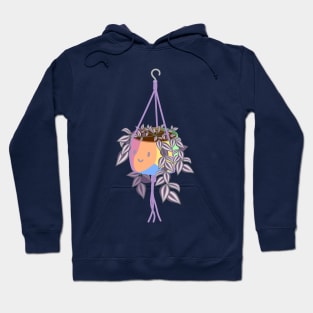 Tradscantia plant in gay pride pot Hoodie